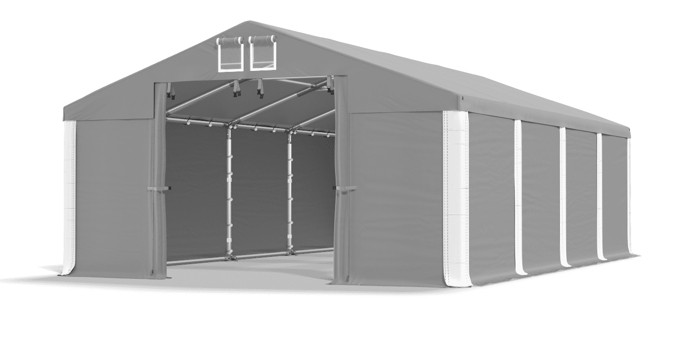 Całoroczna hala garażowa 5x8 m