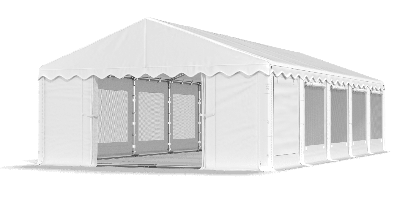 Namiot imprezowy na konstrukcji letniej