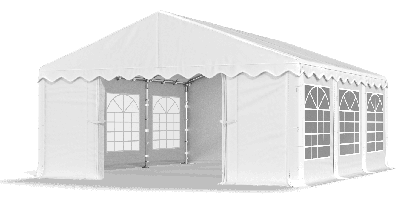 Witrażowy namiot ekonomiczny