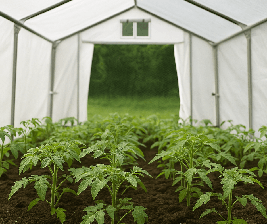 Wiosna w gospodarstwie – jak wykorzystać namiot rolniczy?