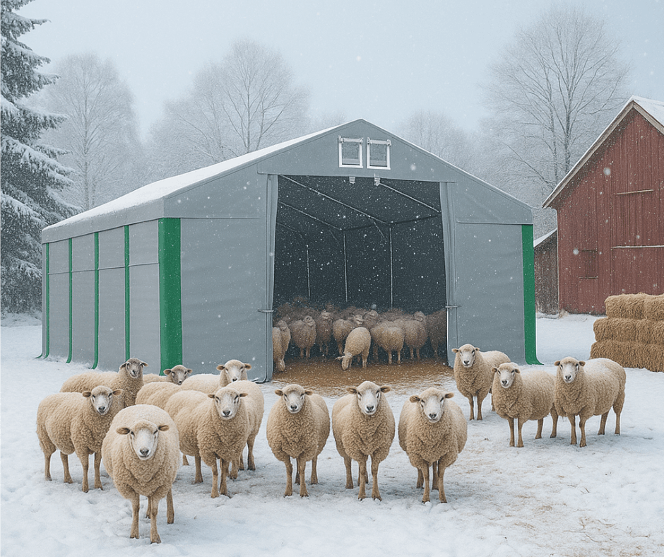 Wielosezonowy namiot rolniczy