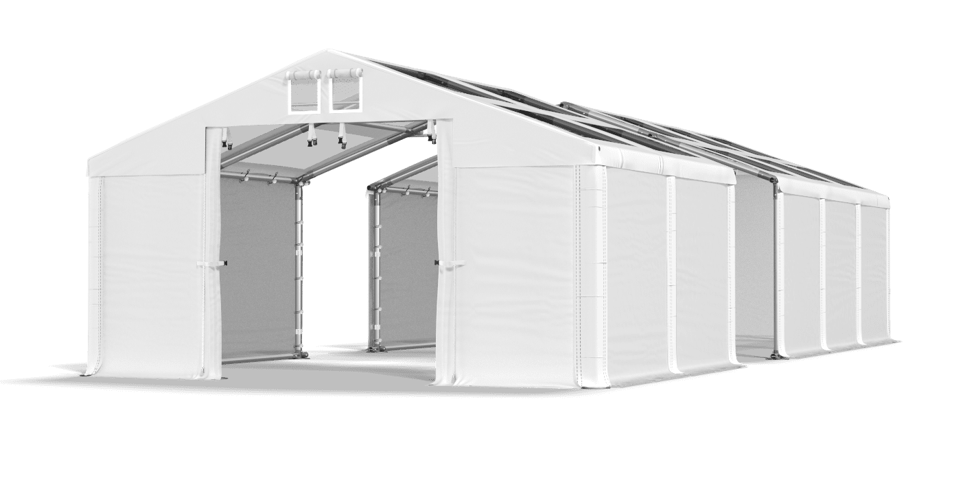 Duża hala namiotowa całoroczna