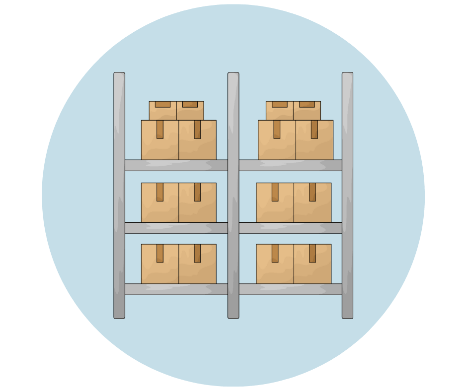 Sezonowy magazyn w namiocie przemysłowym