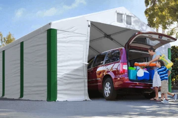 Namioty garażowe